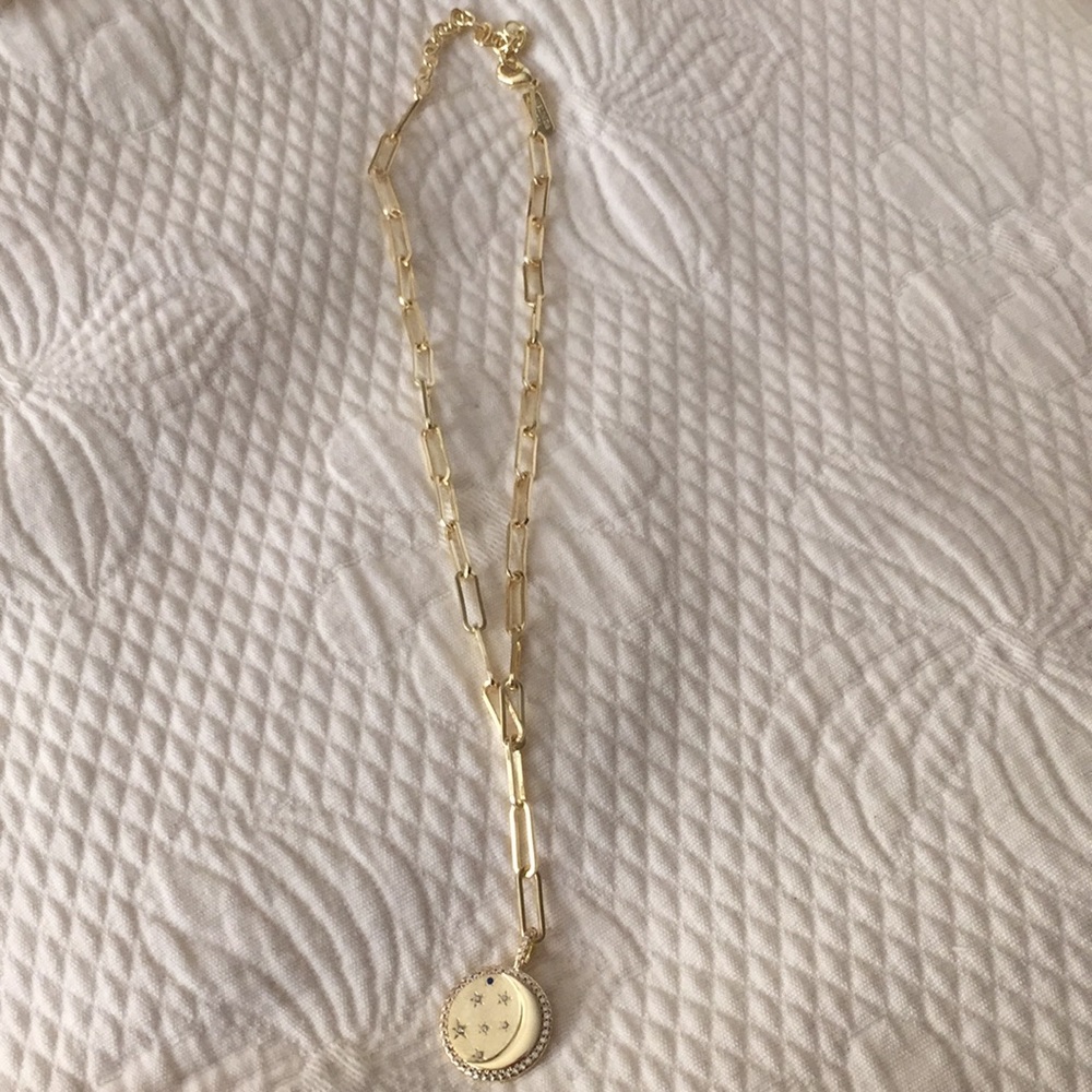 Melinda Maria Star Lariat necklace,New